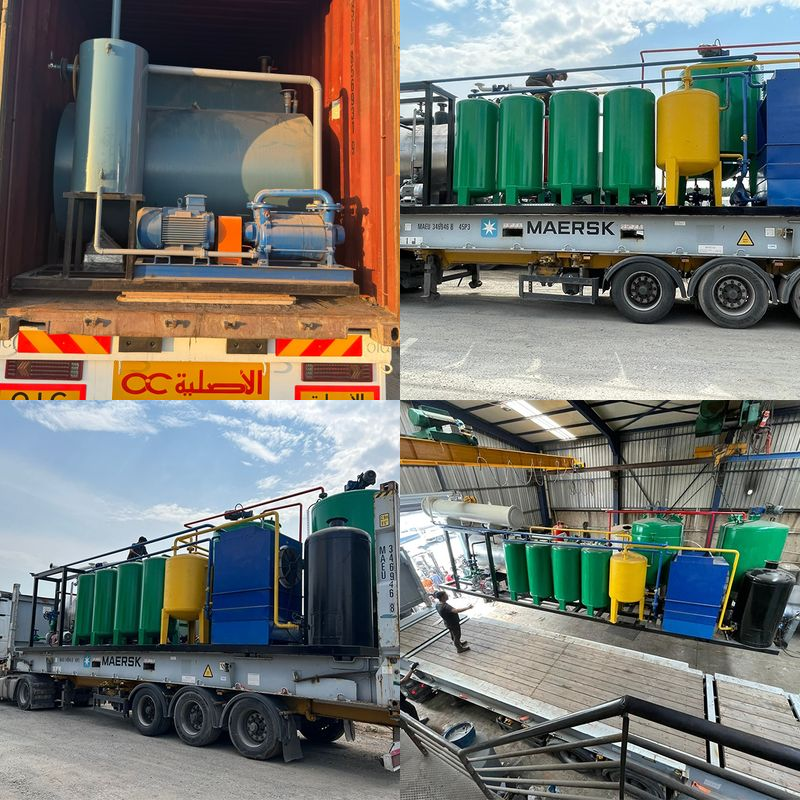 Mobile Mineral Oil Distillation Unit